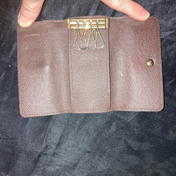 Louis Vuitton Damier Ebene canvas 4-ring key holder and dust bag - Picture 2 of 16